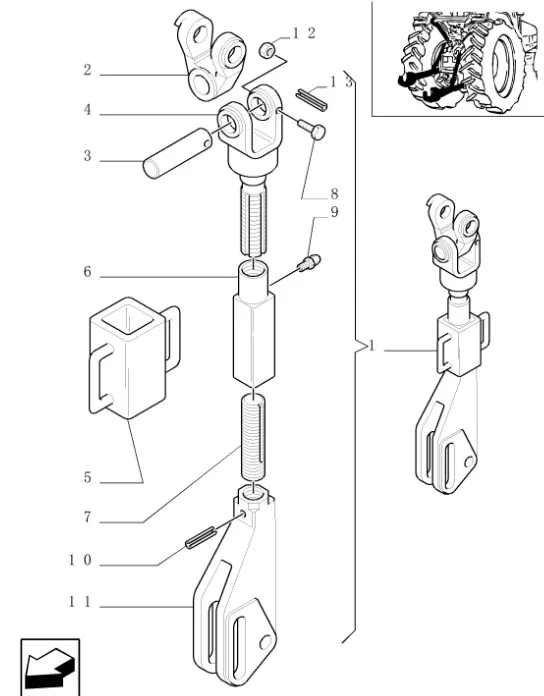 5167416 - Регулировочная ручка
